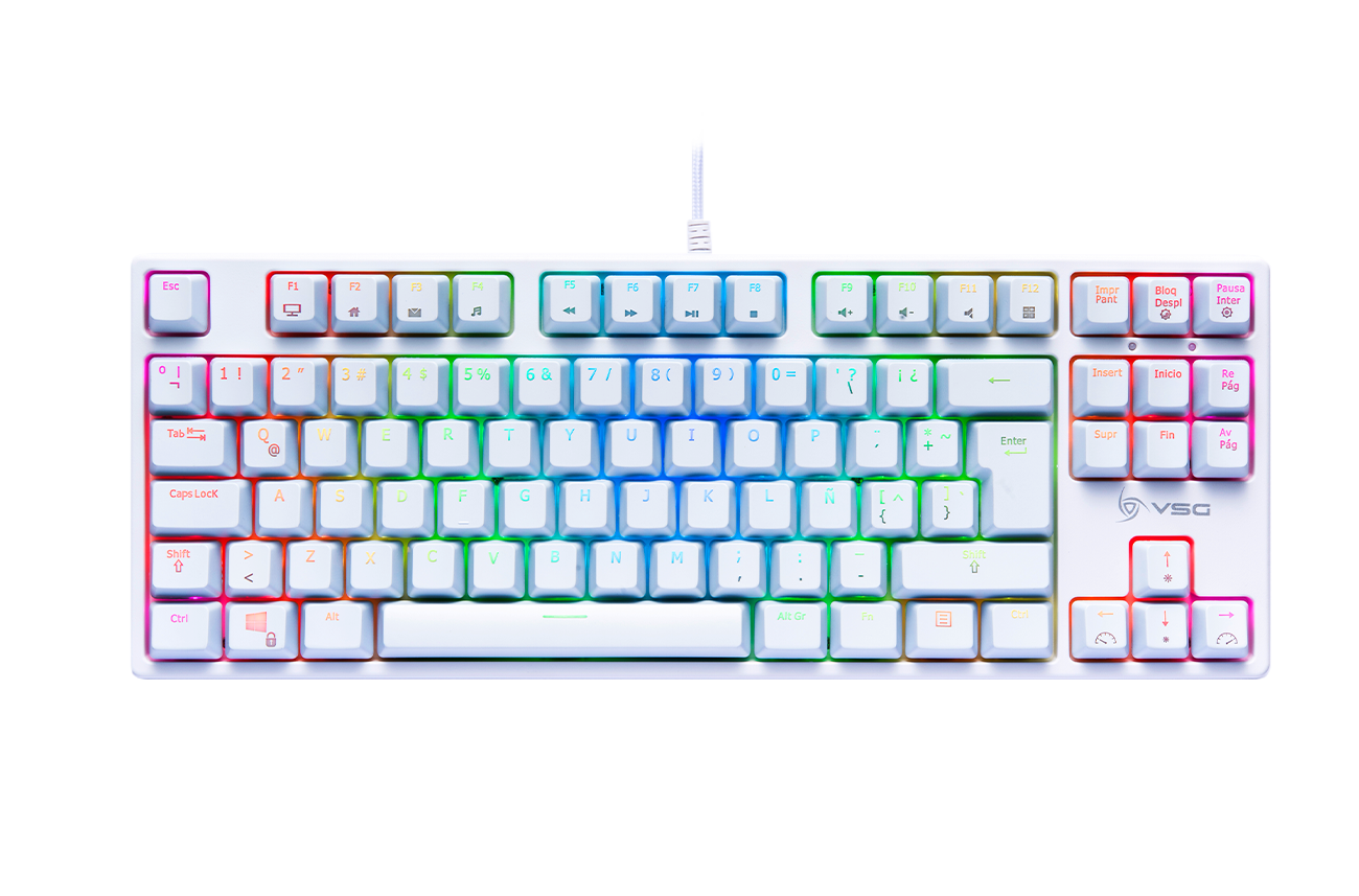 Blanco / Regular Rojo